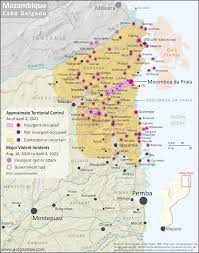 Free topographic maps visualization and sharing. Mozambique Insurgency Close Up Map Of Control In April 2021 Political Geography Now