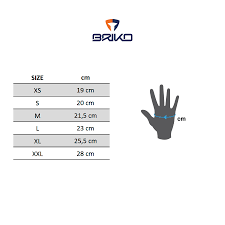 Briko New Frejus Long Gloves Black