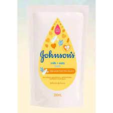 Johnson S Milk Oats Baby Bath 200ml Refill Shopee Philippines