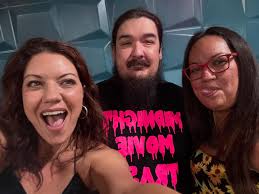 Just some of the fun in San Antonio! All super cool horror fans, all  supporters of our Gun Violence Prevention work, all rad as hell. Will  definitely be back!