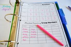 Guided Reading Binder For Upper Elementary Free Forms