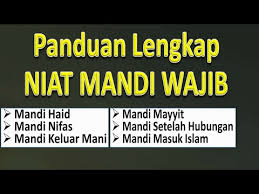 Adakah niat mandi junub atau. Niat Mandi Wajib Untuk Umroh Umroh Haji Plus