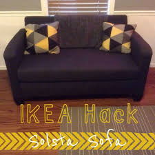 Orange Blossoms And Sunshine Solsta Sofa Bed Ikea Hack Ikea