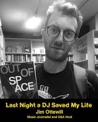 We're so happy that our friend Jim Ottewill will be in the chair at our  event with Bill Brewster and Frank Broughton at Rough Trade Liverpool