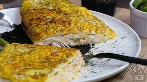 Quick Cheesy Tuna Omelette Recipe The Protein Chef Recipe Tuna Omelette Omelette Recipe Recipes