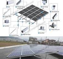 Solar panel ground mount kit for landscape array,SPC-GA-4H-N