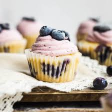 2 cups all purpose flour · 3/4 cup sugar · 3 tsp baking powder · 1 tsp salt · 1 1/2 cups milk · 1 egg · 1/4 cup oil · 2 tsp vanilla extract . Blueberry Cupcakes Recipe Sugar Spices Life