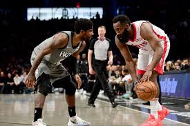 Kyrie irving is doing it better for the nets than he ever did in boston. Rockets Fall To Nets In Disappointing Shooting Night In Brooklyn The Dream Shake