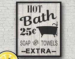 Vintage Bathroom Print Printable Art Bathroom Wall Decor Etsy Vintage Bathroom Decor Bathroom Wall Decor Art Vintage Bathroom Pictures