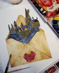 Hogwarts castle drawing for kids. 1001 Ideas For Harry Potter Drawings For The Die Hard Fans