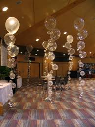 Bubble Strands For A Reception New Years Eve Etc Hang Them From The Ceiling In Clusters Diy Balloon Decorations New Years Eve Decorations Party Backdrop Diy