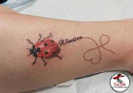 Black And White Ladybug Tattoo Ideas 3d Ladybug Tattoo On The Arm In 2020 Lady Bug Tattoo Small Tattoos Tattoos