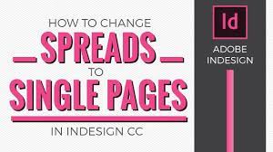 It won't move or get in your way. Adobe Indesign Change A Spreads Document To Single Pages With Crops And Bleeds Youtube