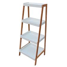 3.3 out of 5 stars, based on 60 reviews 60 ratings current price $36.84 $ 36. Casa Bamboo 4 Tier Angled Bathroom Shelf Unit Leekes