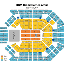 Mgm Grand Concert Seating Chart Concertsforthecoast