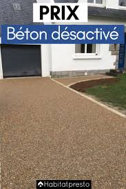 Prix Du Beton Desactive Au M Calculez Votre Budget Facilement Beton Desactive Beton Balaye Et Beton Lave