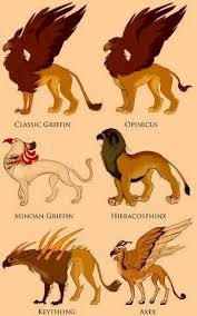 Griffin Types Mythical Creatures Art Mythical Creatures Fantasy Creatures