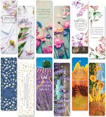 Choose from standard and premium paper. Amazon Com 60 Pcs Christian Bible Verses Flower Bookmarks Beauty Ebook Encouraging Inspiration Unique Design Bookmark Office Products