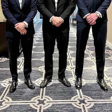 Image result for black tie optional male