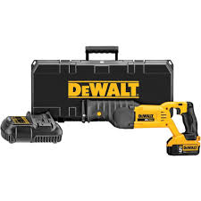 Black And Decker Sawzall Home Depot Dewalt 20 Volt Max Lithium Ion Cordless Reciprocating Saw Kit With Battery 5ah Charger And Case Dcs380p1 Cordless Reciprocating Saw Reciprocating Saw Jet Woodworking Tools
