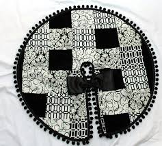 Black And White Christmas Tree Skirt Black And White Christmas Tree Skirt By Thehoneydewshop On Etsy White Christmas Tree Skirt Black White Christmas Christmas Tree Skirt