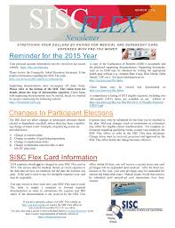 Maybe you would like to learn more about one of these? Sisc Flex Newsletter