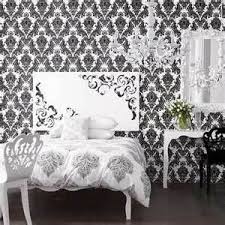 Black And White Vintage Wallpaper Pin By Kristi Guyt On Just Black And White Bedroom Vintage Home Wallpaper Vintage Bedroom Furniture