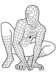 Spiderman's mask is a venom. Print Coloring Image Momjunction Superman Coloring Pages Superhero Coloring Pages Superhero Coloring