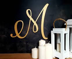 See more ideas about monogram art, diy, diy wall. Extra Large Wood Letter Initial Wall Hanging Wedding Etsy Letter Wall Large Wooden Letters Letter Wall Decor