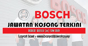 Robert bosch sdn bhd is responsible for the sales and distribution of bosch automotive original equipment, automotive aftermarket products, power tools and security systems in malaysia. Jawatan Kosong Di Robert Bosch M Sdn Bhd 17 Mac 2019 Kerja Kosong 2021 Jawatan Kosong Kerajaan 2021