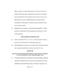 Complaint for Civil Penalties, Permanent Injunction, and Other Equitable  Relief