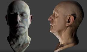 3d Scan Head Free 3d Model 3dart 3d Model Model Skin Mapping