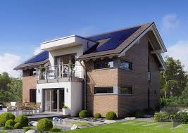 Modernes Haus Mit Klinkerfassade Von Schwabenhaus Erhalte Alle Infos Zum Haus Mit Einem Klick Auf Das Bild Modernes Haus Moderne Architektur Moderne Hauser