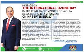 Sumber daya alam hayati bisa berasal dari hewan maupun tumbuhan. Perutusan Yb Menteri Sumber Asli Dan Alam Sekitar Mengenai Sambutan Hari Ozon Antarabangsa 2017 Department Of Environment