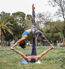 Couples yoga is a shared experience focused more on the connection with one another rather than just yourself. Acroyoga Wikipedia