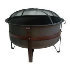 Backyard Creations Large 34 Steel Cauldron Fire Pit At Menards Fire Pit Backyard Creations Outdoor Fire Pit