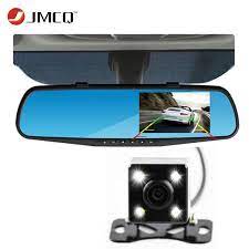 newest car camera rearview mirror auto dvr dual lens dash cam recorder video registrator camcorder fhd 1080p night vis dash camera car mirror camera car camera