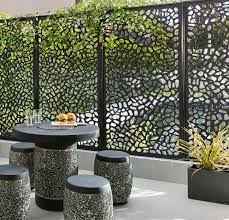 Bunnings Simple Matrix Screen Solutions Comes In A Range Of Patterns Bunnings Also Have An Installation V Privacy Screen Outdoor Patio Fence Outdoor Privacy
