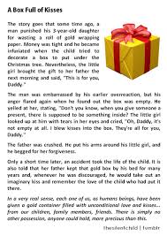 Short Story A Box Full Of Kisses The Silent Child Christmas Short Stories Short Inspirational Christmas Stories Inspirational Christmas Stories