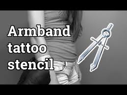 Generate tattoo lettering designs by entering text, selecting the font, size and style. How To Make Perfect Armband Tattoo Stencil Easily Youtube