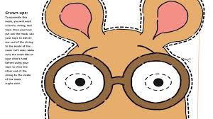 Download this adorable dog printable to delight your child. Arthur Mask Kids Coloring Pages Pbs Kids For Parents
