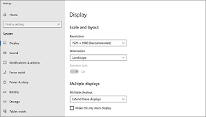 In the multiple displays section, select an option from the list to determine how your desktop will display. Set Up Dual Monitors On Windows 10