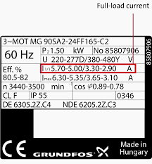 how to know if you set the correct current on a motor