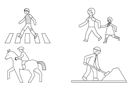 Every day reds make a drawing guessing game against boom. Senales De Transito Informativas Para Pintar