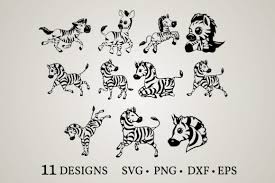 Download Zebra Bundle Graphic By Euphoria Design Creative Fabrica SVG Cut Files