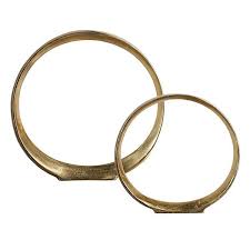 Check spelling or type a new query. Uttermost Jimena Ring Sculpture Table Decor 2 Piece Set