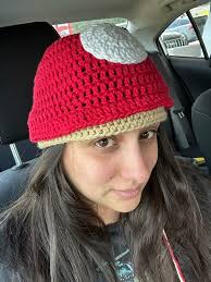 I tried making a top out of T-shirt yarn for the first time ✨