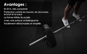 Le coach et diététicien david rebot vous a concocté un programme sportif sans matériel pour vous aider à retrouver la forme au moment de la reprise. Isolation Contre Coups Salle De Sport 12 Dalles En Mousse Sans Bpa Bruits Matelas Puzzle Pour Materiel Fitness Musculation Gym Garage Ljourney Tapis De Protection De Sol Eraflures Tapis De Fitness Accessoires