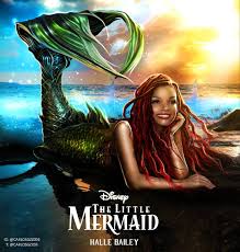 Carloz Gzz On Instagram Halle Bailey As Ariel Artwork By Me Chloexhalle Is Little Mermaid Movies The Little Mermaid Little Mermaid Live Action