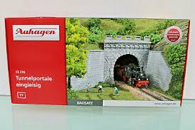Modellbahn kinder ein tunnel aus karton eisenbahnmodelltechnik. Auhagen 43608 Spur Tt Tunnelportale Eingleisig Neu In Ovp Gebaude Tunnels Brucken Modellbau